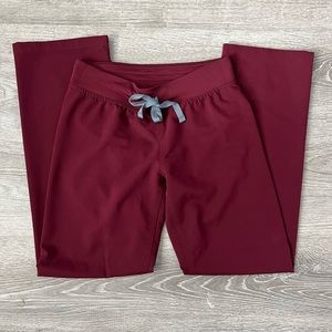 FIGS Burgundy Bottoms